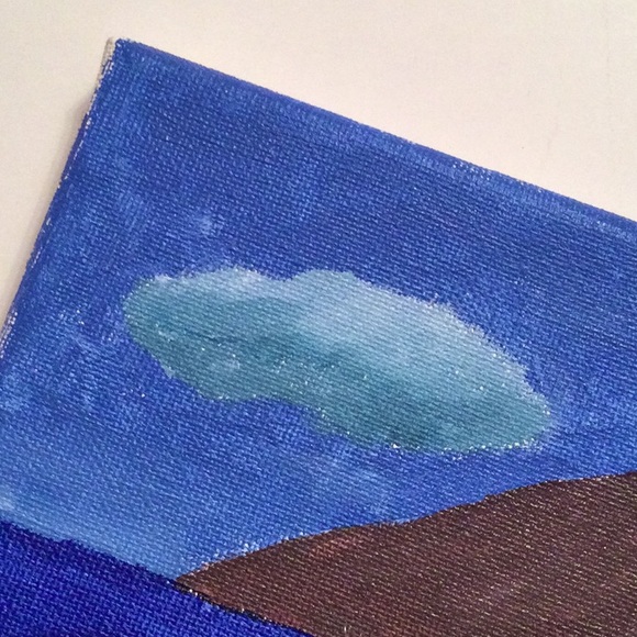 4/$15 Gloomy Beach Scenery Painting - Picture 3 of 4